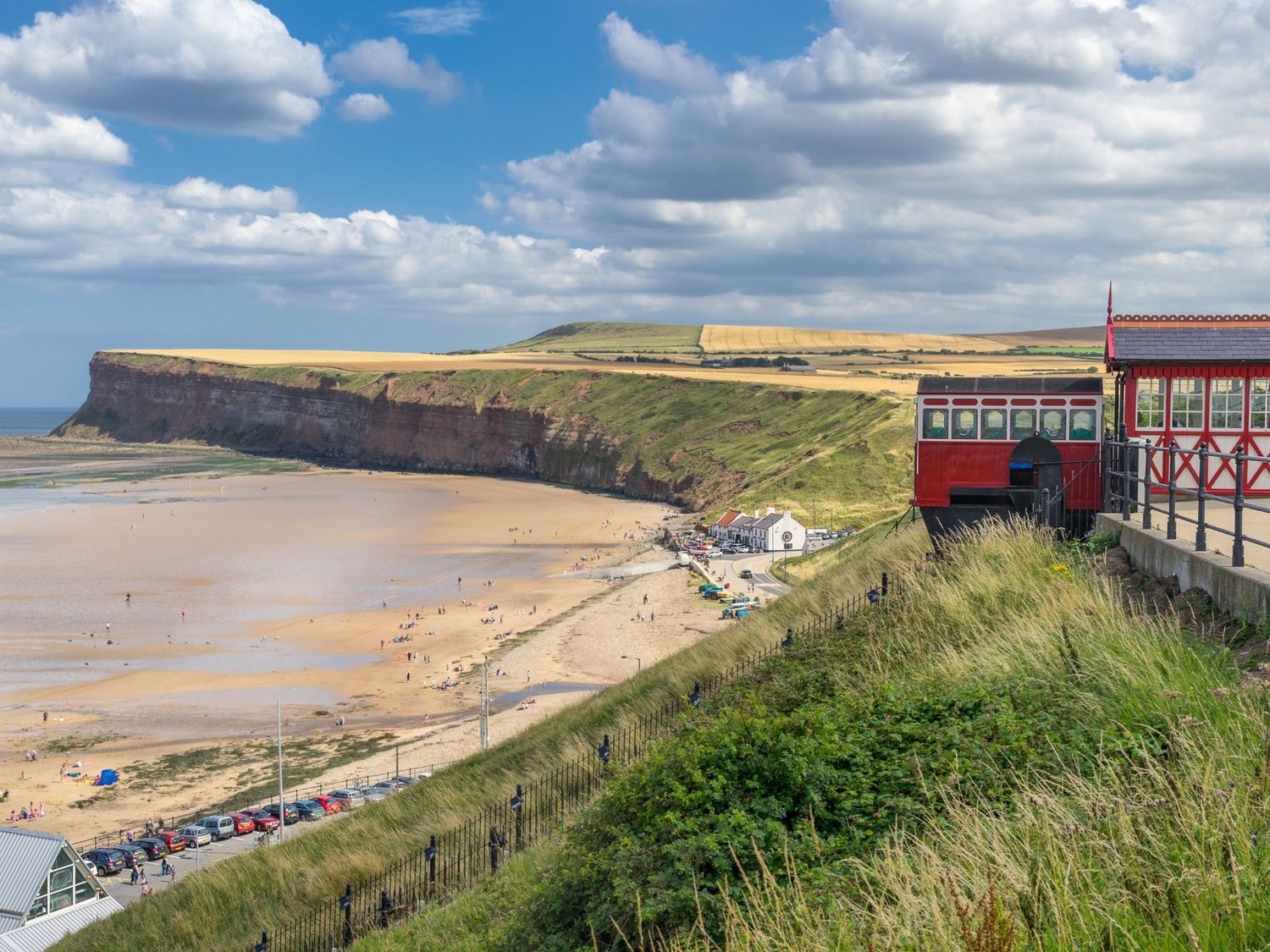 Saltburn beach